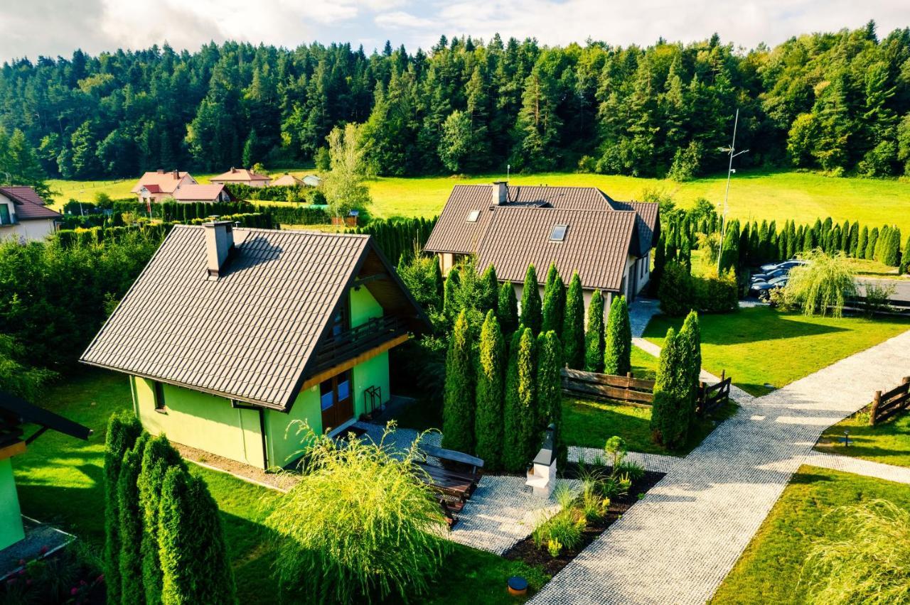 Caloroczne Domki W Bieszczadach "The Willows" Laczki Zewnętrze zdjęcie