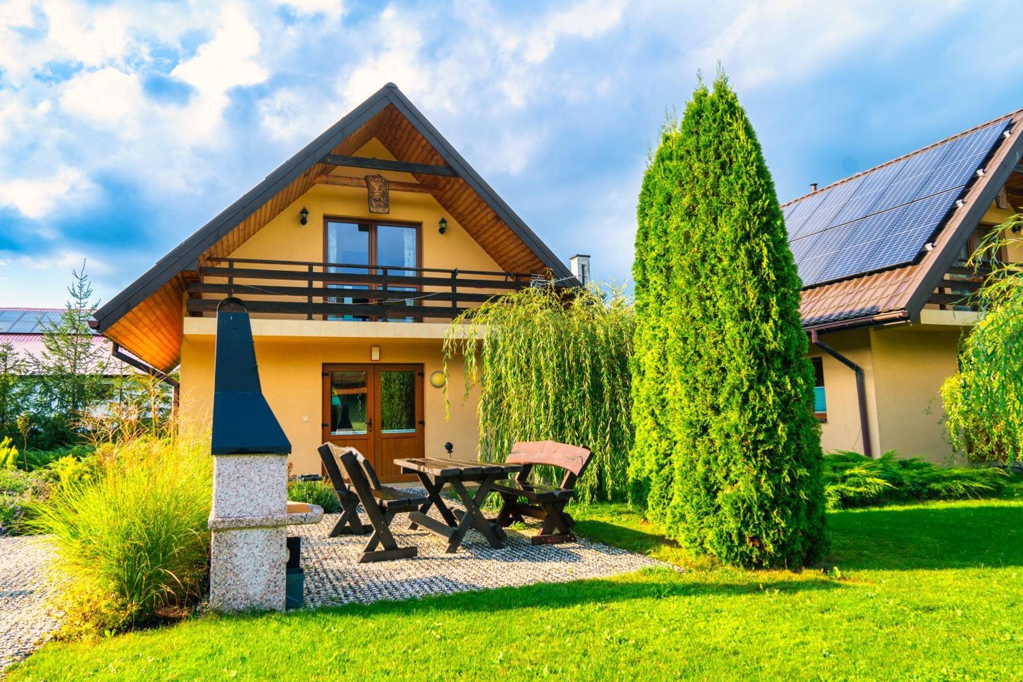 Caloroczne Domki W Bieszczadach "The Willows" Laczki Zewnętrze zdjęcie