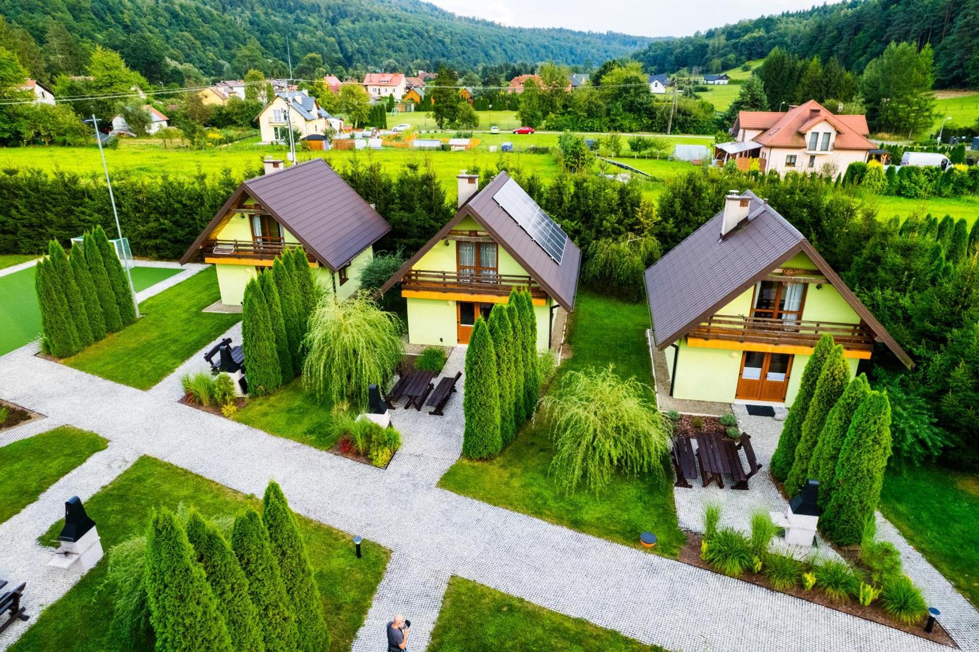 Caloroczne Domki W Bieszczadach "The Willows" Laczki Zewnętrze zdjęcie